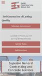 Mobile Screenshot of emeryconstructiongroup.com